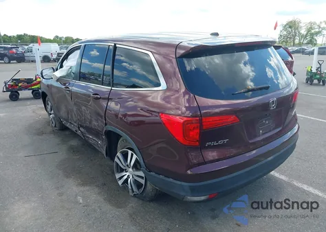 2017 Honda Pilot Ex from USA, damaged, VIN 5FNYF6H36HB067976